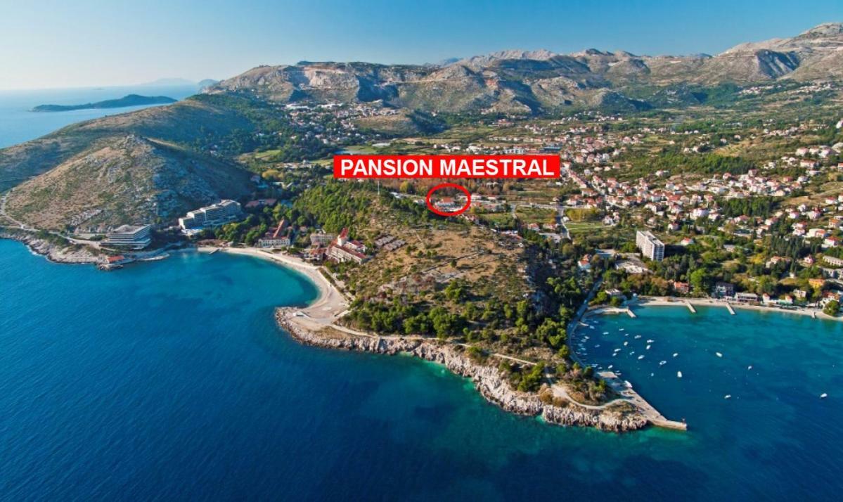 Pension Maestral Mlini Dış mekan fotoğraf
