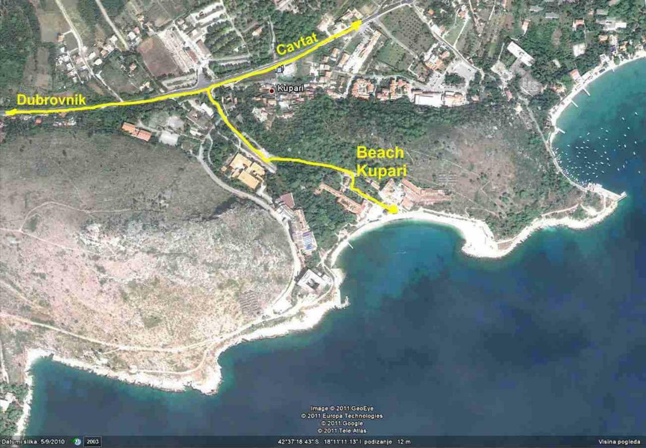 Pension Maestral Mlini Dış mekan fotoğraf